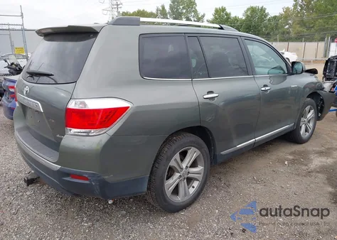 2013 Toyota Highlander Limited V6 from USA, damaged, VIN 5TDDK3EH0DS251079